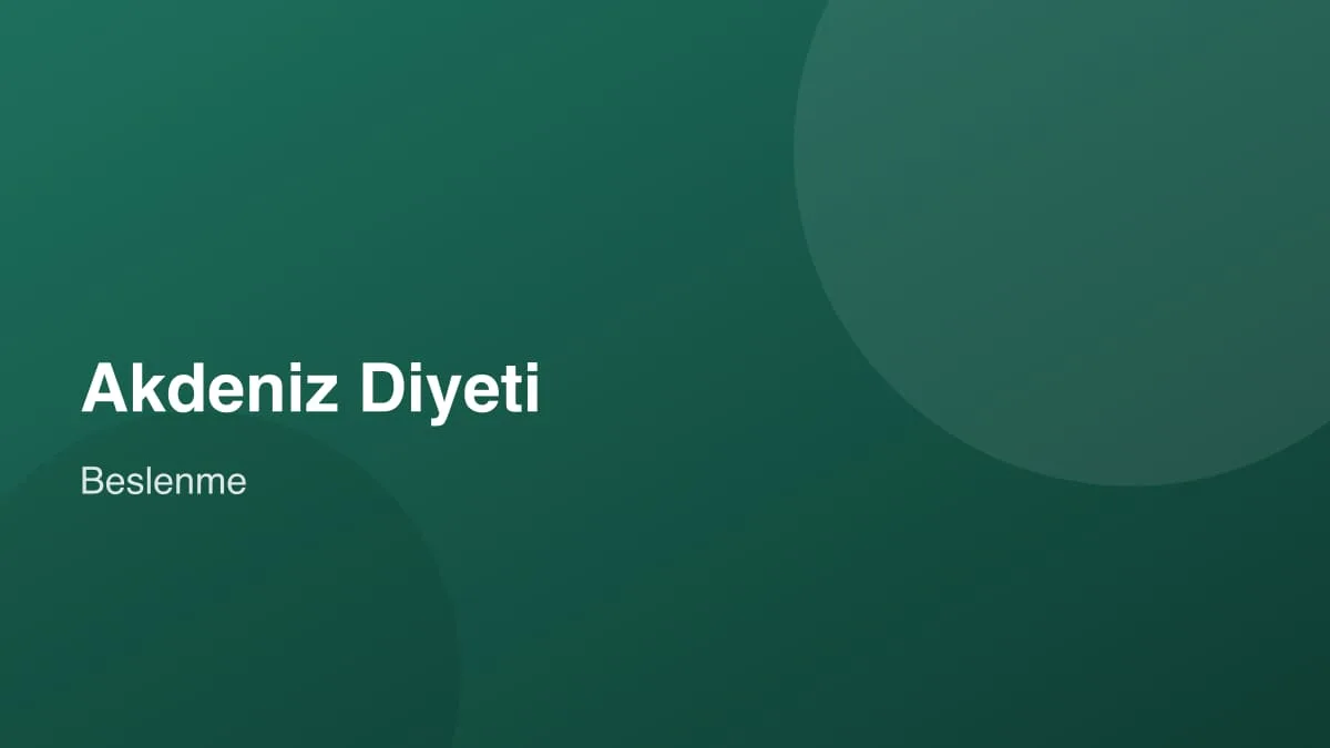 Zeytinyağı, domates, balık ve yeşillikten oluşan Akdeniz sofrası