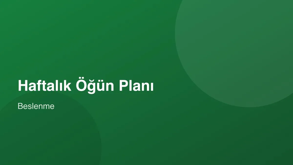 Masada haftalık planlayıcı, kalem ve sebzeler
