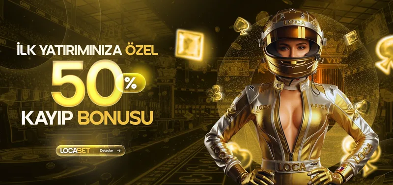 Locabet yüzde 50 ilk yatırım kayıp bonusu