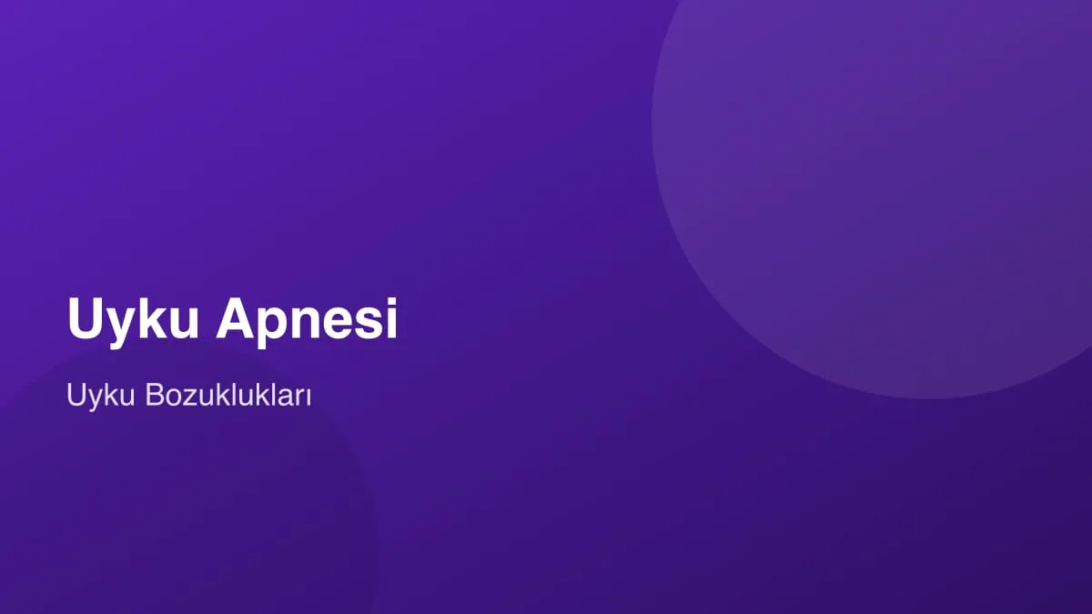 Uyku laboratuvarında polisomnografi cihazına bağlı hasta